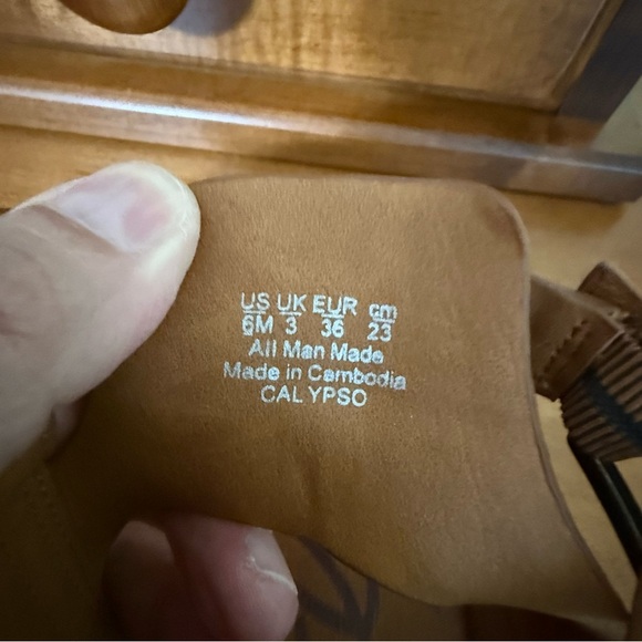 Zodiac brown, leather sandals shoes - Picture 10 of 11